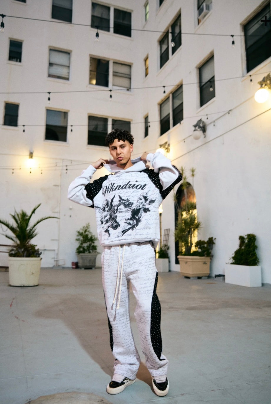 “Brothers keeper” rhinestone sweats