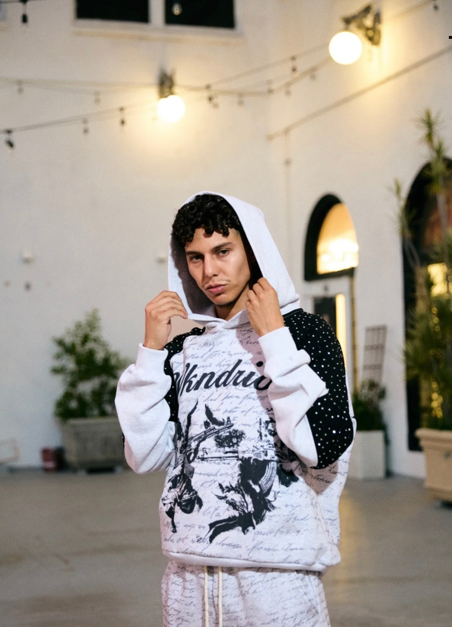 “Brothers keeper” rhinestone hoodie