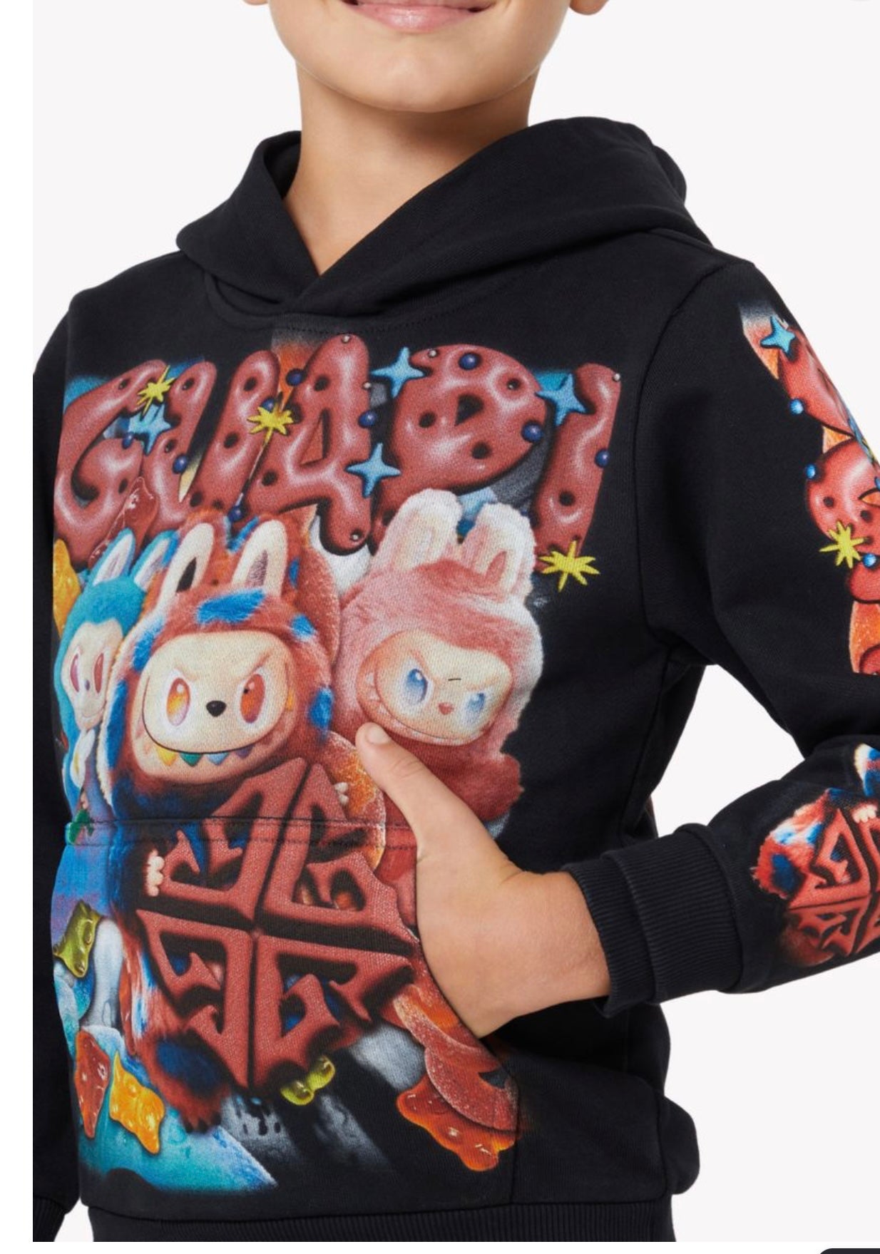 Black Candy Riot Kids Hoodie V1