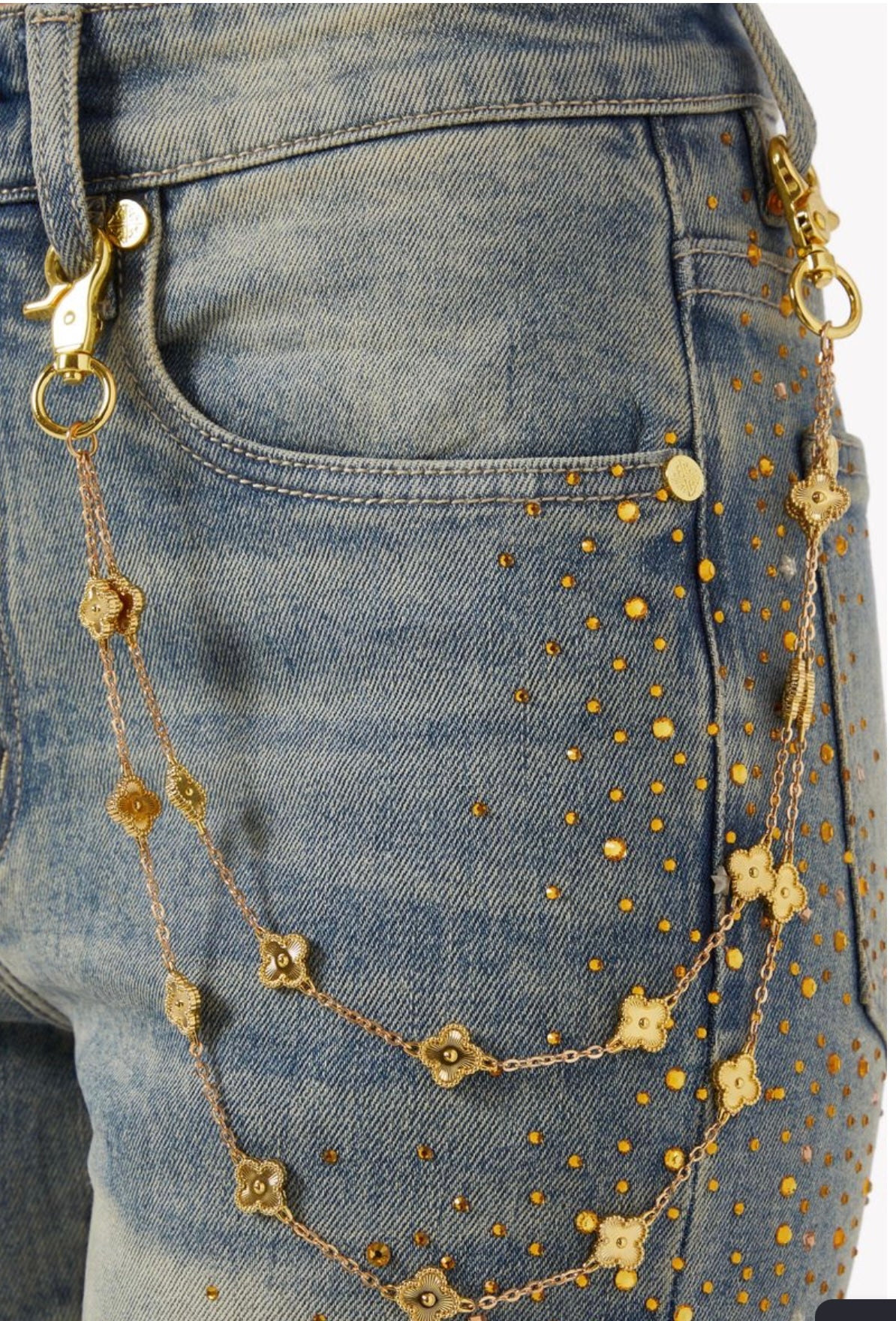 Vintage Gold Dust Denim