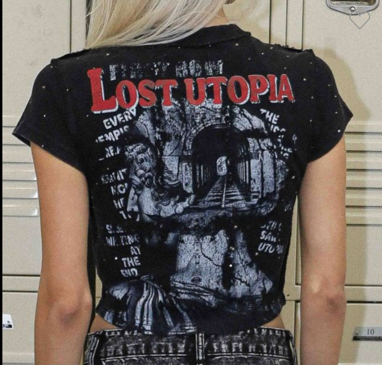 Lost Utopia Illusion Baby Tee
