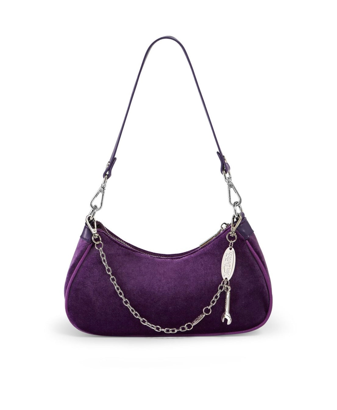 Von Dutch purple shoulder bag
