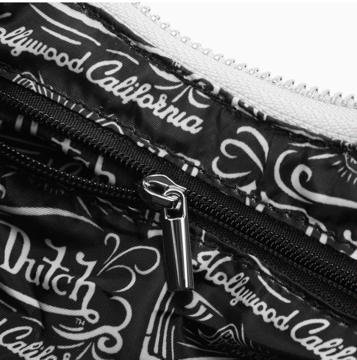 Von Dutch silver shoulder bag