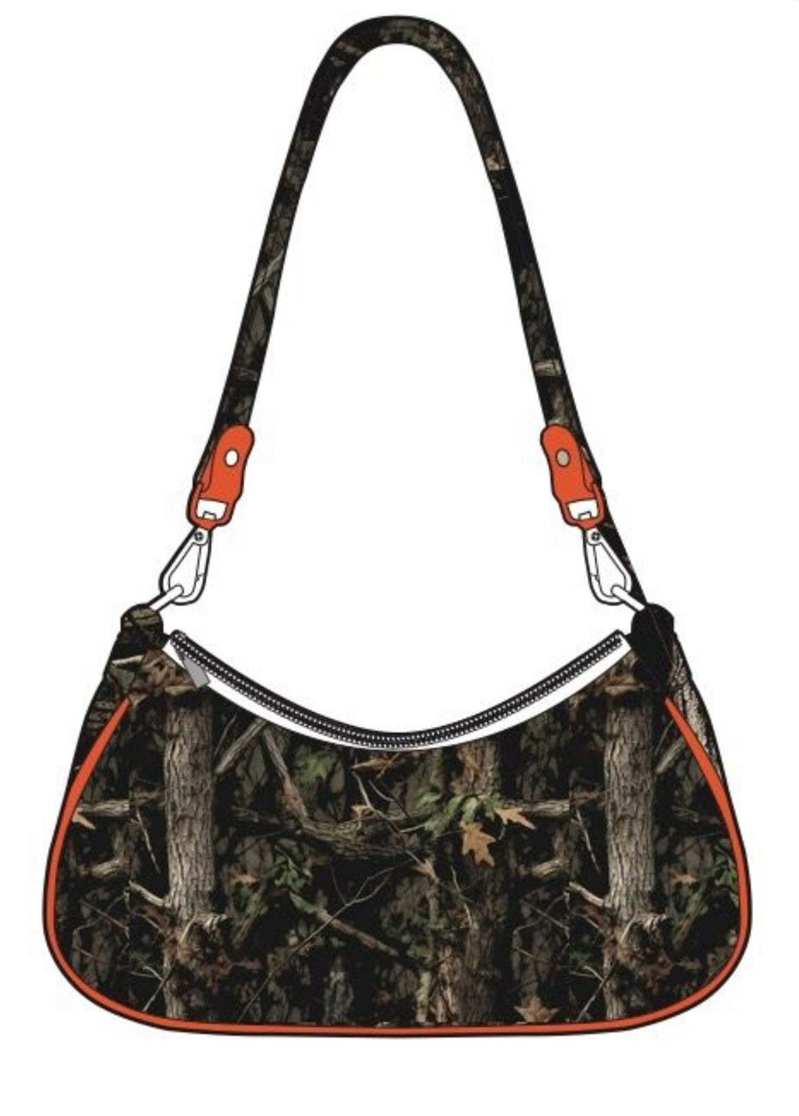 Von Dutch tree camo shoulder bag