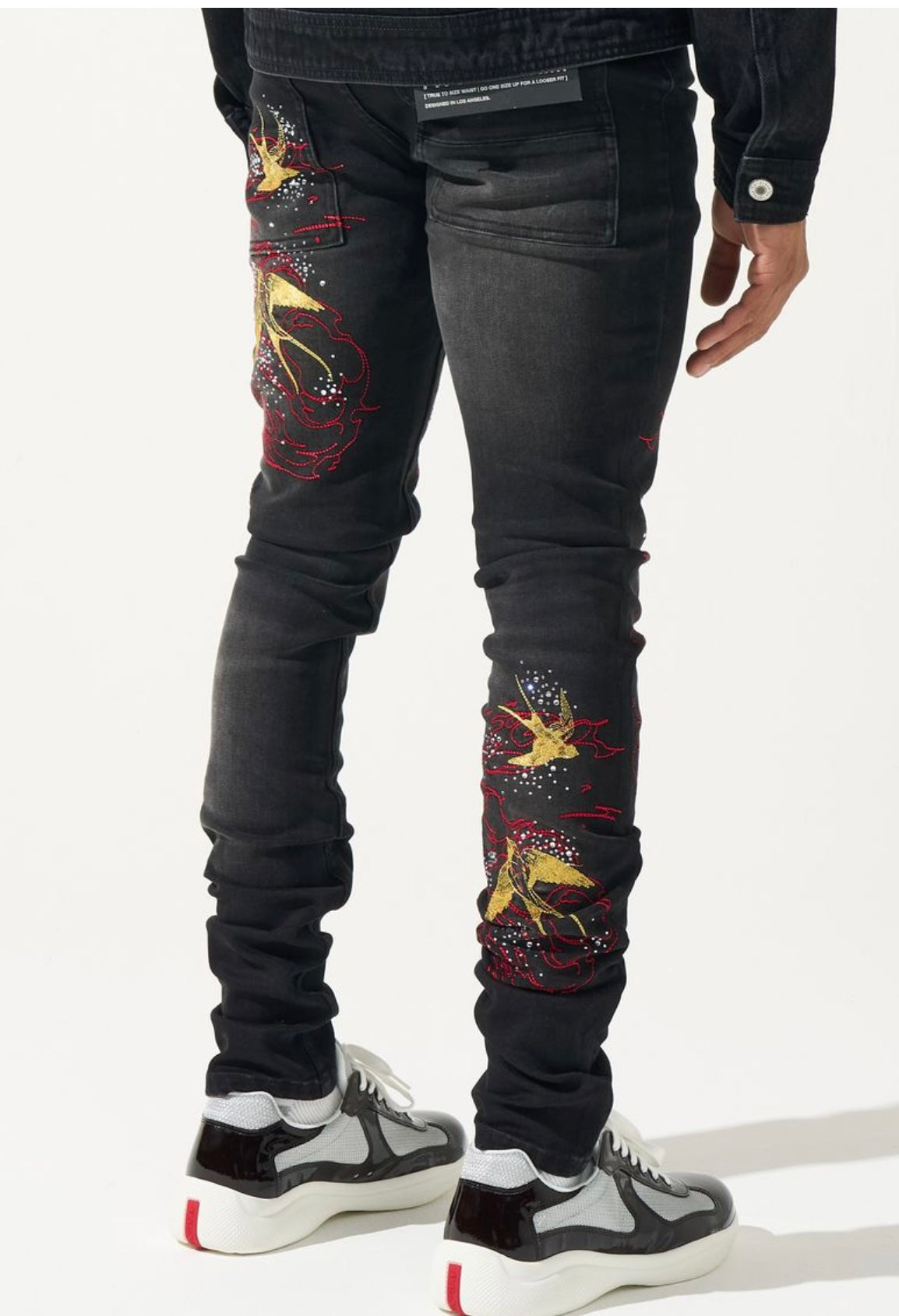 “CHORUS OF WINGS” Jeans