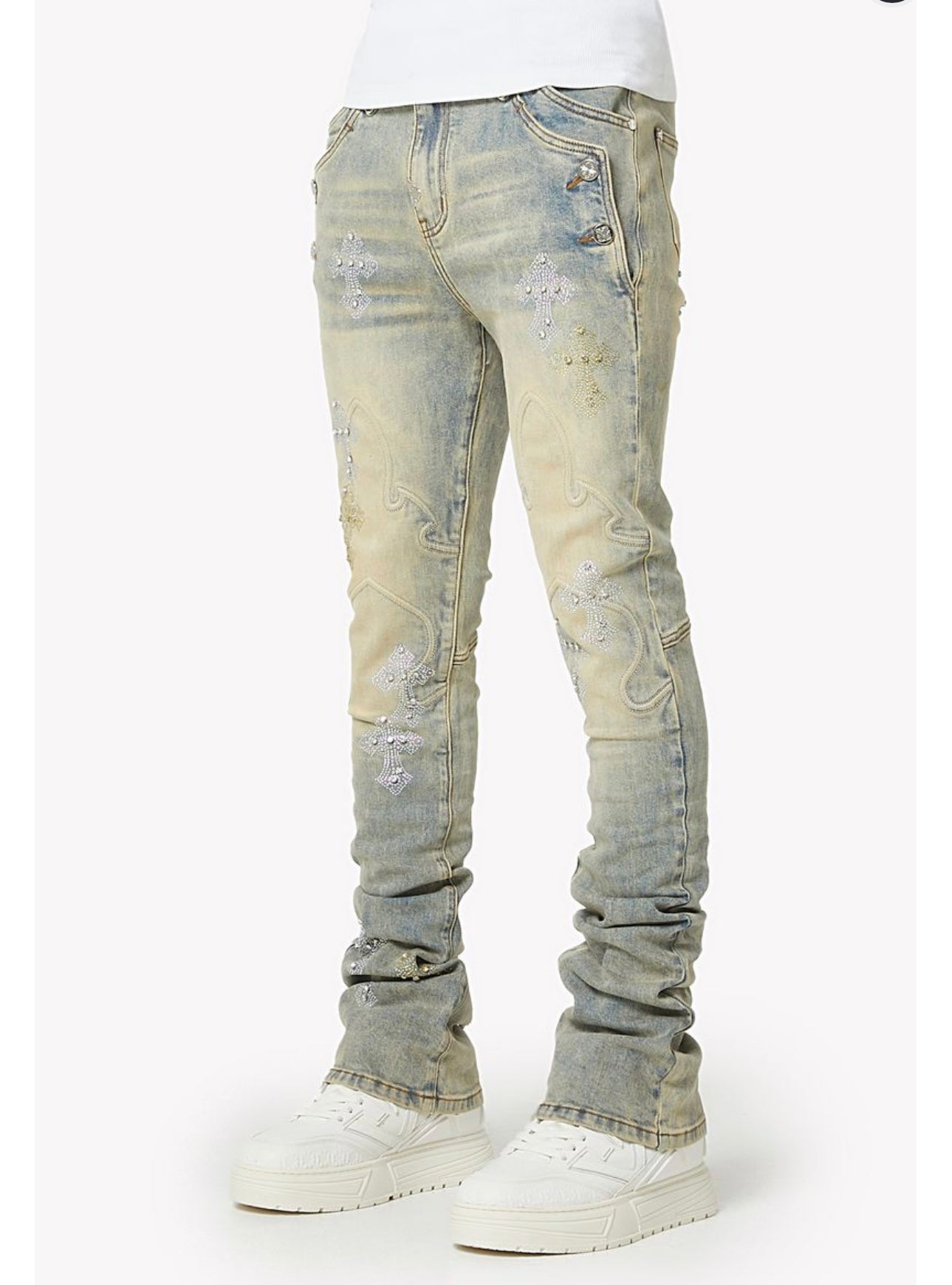Guapi faded cross denim V2