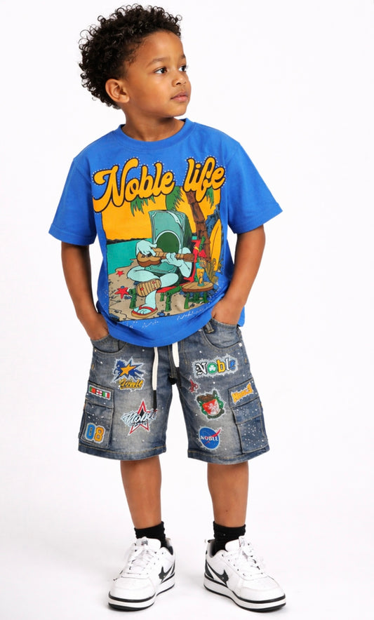 “Vacation” kids premium tee