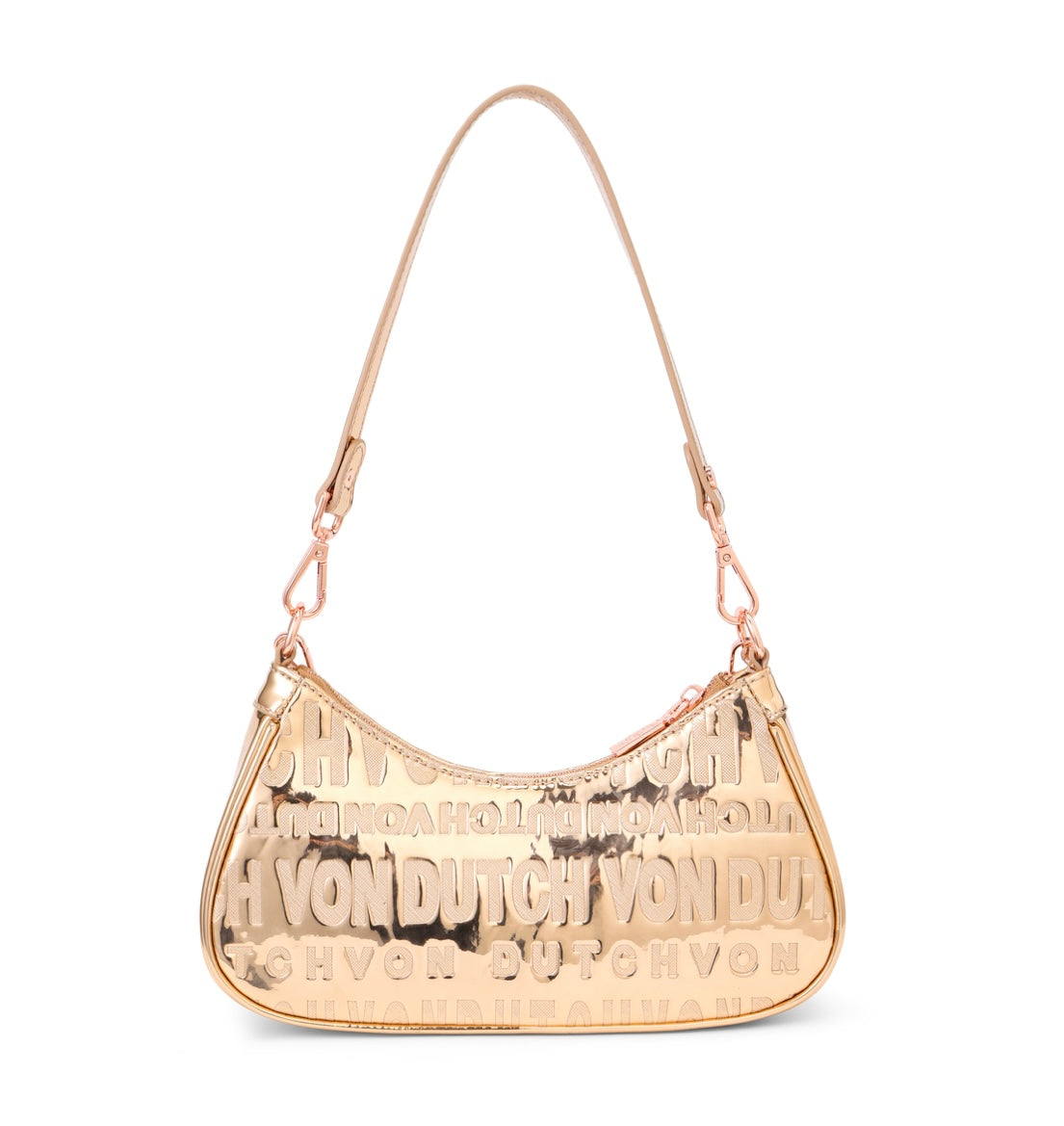 Von Dutch copper shoulder bag