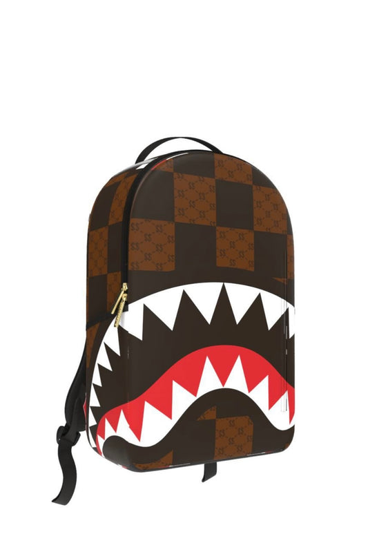 ENLARGED CHECK PARIS BACKPACK