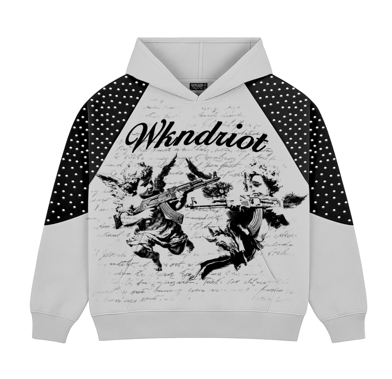 “Brothers keeper”  rhinestone hoodie