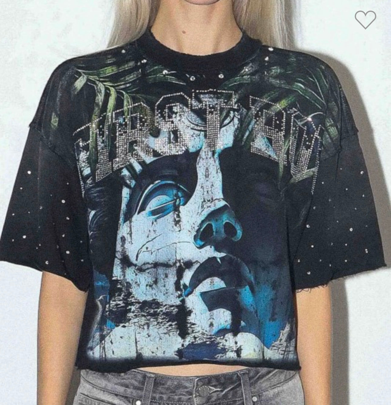 Lost Utopia Myth Cropped Tee