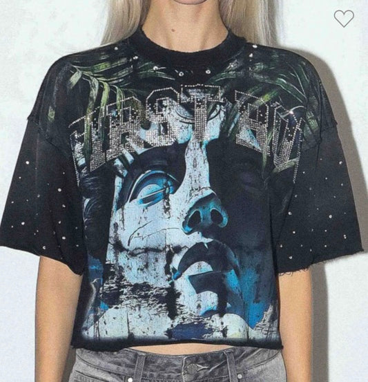 Lost Utopia Myth Cropped Tee