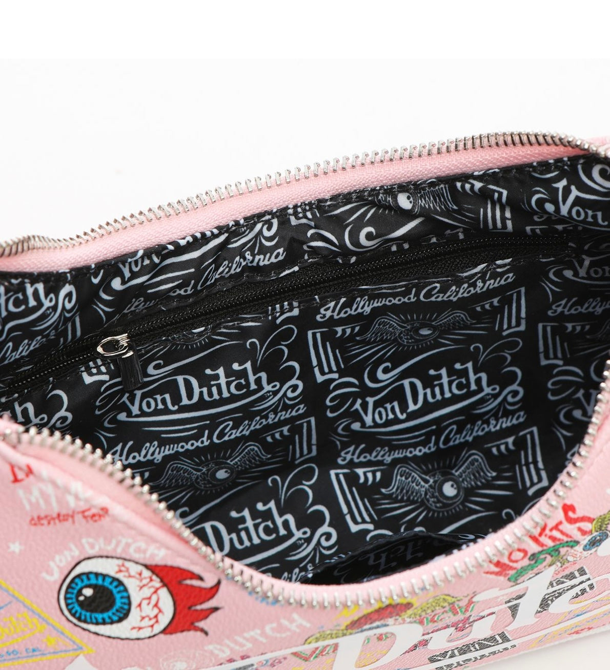 Von Dutch Shoulder Bag Pink Jax