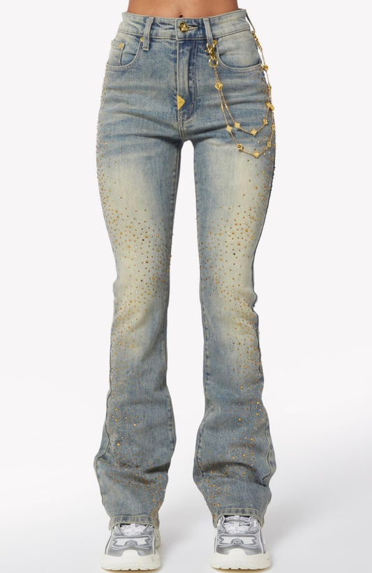 Vintage Gold Dust Denim